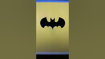 Batman | Draw Batman logo | Draw Batman cartoon | Python turtle Batman #shorts #batman #cartoon #fun