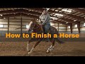 Finishing a versatile ranch horse  with mccallum quarter horses