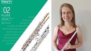 Study no 34 by Henrich Soussmann- Grade 2 Trinity Flute from 2023( Group B - Solo)