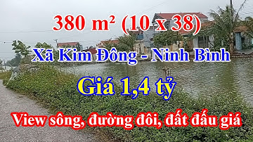 Tập 488: Đất đẹp 380 m² đường đôi, view sông tuyệt đẹp – 100% đất ở tại Kim Đông, giá rẻ hiếm có!