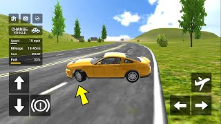 CAR RACING ON MOUNTAIN ROAD MO MISSION JUST FREE RIDE screenshot 3