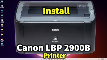 How to Install Canon LBP 2900B Printer Driver in Windows 11 or windows 10