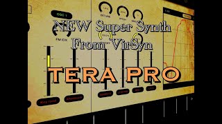 NEW Super Synth by Virsyn - Pre-Release Demo - TERA PRO Modular Analog/Digital Polysynth