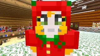 Minecraft: Xbox - Building Time - Santa's Grotto {67}