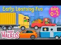 Early Learning Fun #34 | Transport Vehicles ️🚚🚐 Colors &amp; Sounds | Educational Series