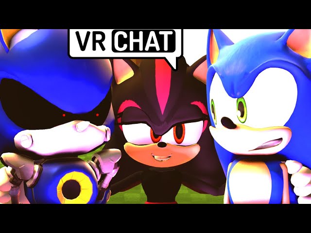 Shadow Meets Darkspine Sonic! (VR Chat) 