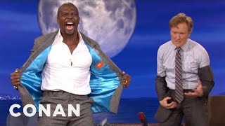 Terry Crews Makes Conan Pull A Man Y Conan On Tbs