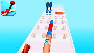 NAIL STACK! game HIGH SCORE PRO 🌈💇‍♀️💅 Gameplay All Levels Walkthrough iOS, Android New Game Mobile screenshot 4