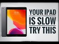 Slow Ipad solution