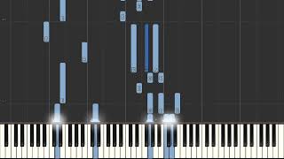 Johnny Mandel Song From MASH Suicide Is Painless    Easy Piano Tutorial   synthesia   piano facile