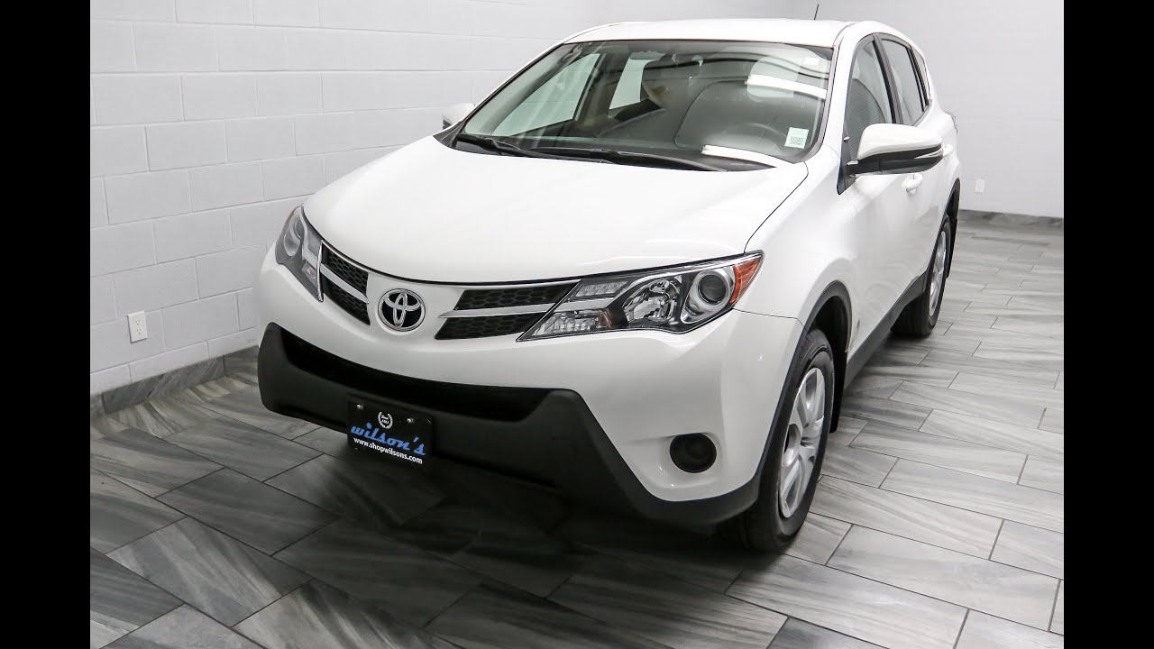 2015 Toyota Rav4 Mark Wilson's Better Used Cars Guelph, Ontario Stock