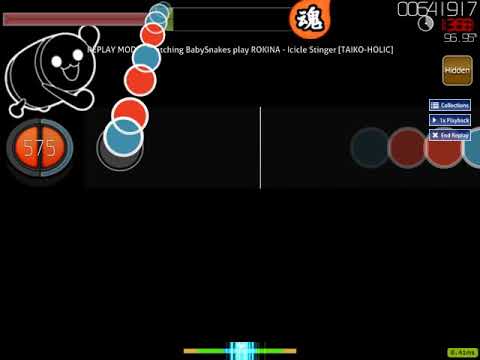 osu!Taiko memories(old stuff) - Icicle Stinger KKDD + HD
