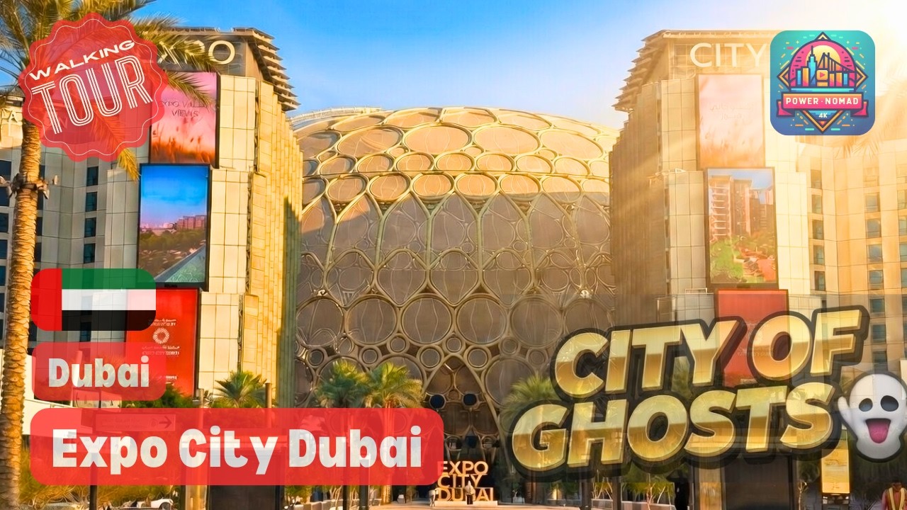 Дубай 🇦🇪 | Город-призрак за Миллиард Долларов? 🏜️ | Прогулка по Expo City | 2026 | 4K