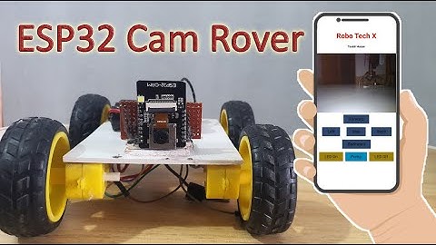 Esp32 Cam Rover || Camera Car