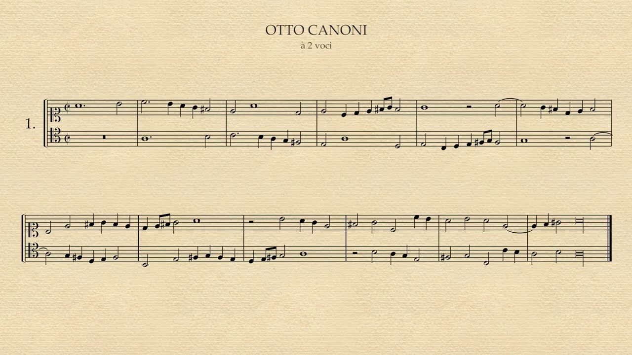 Sergei Zagny. Musica del XVI secolo. Played on Arp Schnitger virtual organ. (Audio & Score)