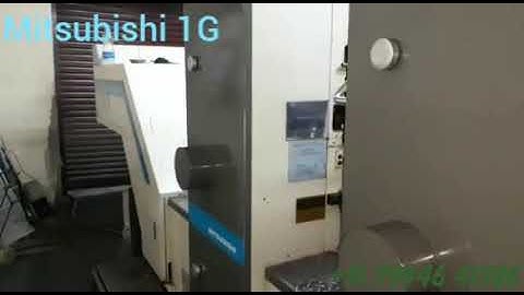 Mitsubishi 1G Four Colour Offset Printing Machine For Sale