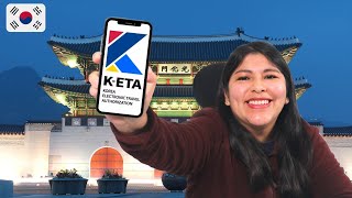 Viajando a Corea: Cómo Llenar el K-ETA 🇰🇷