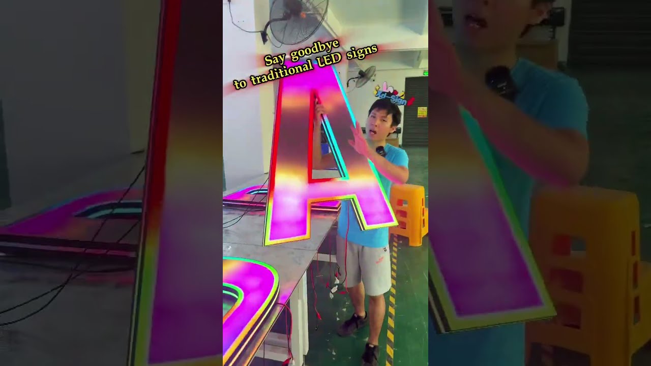 Do You Know What The Popular And New LED Sign Technology Is In China Signage Design Led