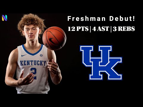 Devin Askew Kentucky Wildcats Debut vs Morehead State | 12 PTS 4 AST 3 REBS