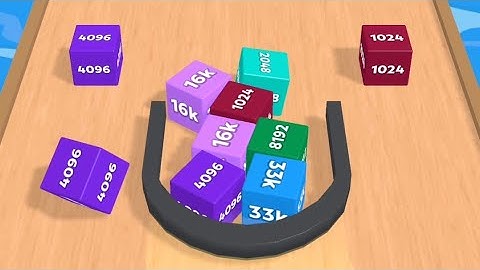 Grab & Merge : 2048 3D merge game play
