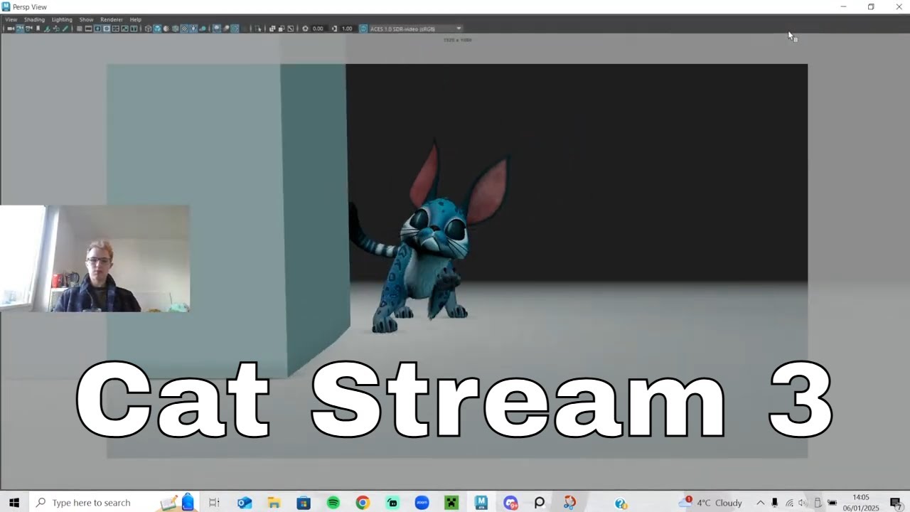 Cat 3D Animation LIVE Stream - Part 3 - YouTube
