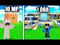 10 MÁSODPERC vs 1 ÓRA MODERN HÁZ ÉPITŐ KIHIVÁS A MINECRAFTBAN!