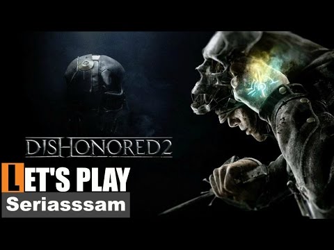 In the rocks behind the fountain | Dishonored 2 Gameplay Part 47 - Lets Play Walkthrough Stealth PC