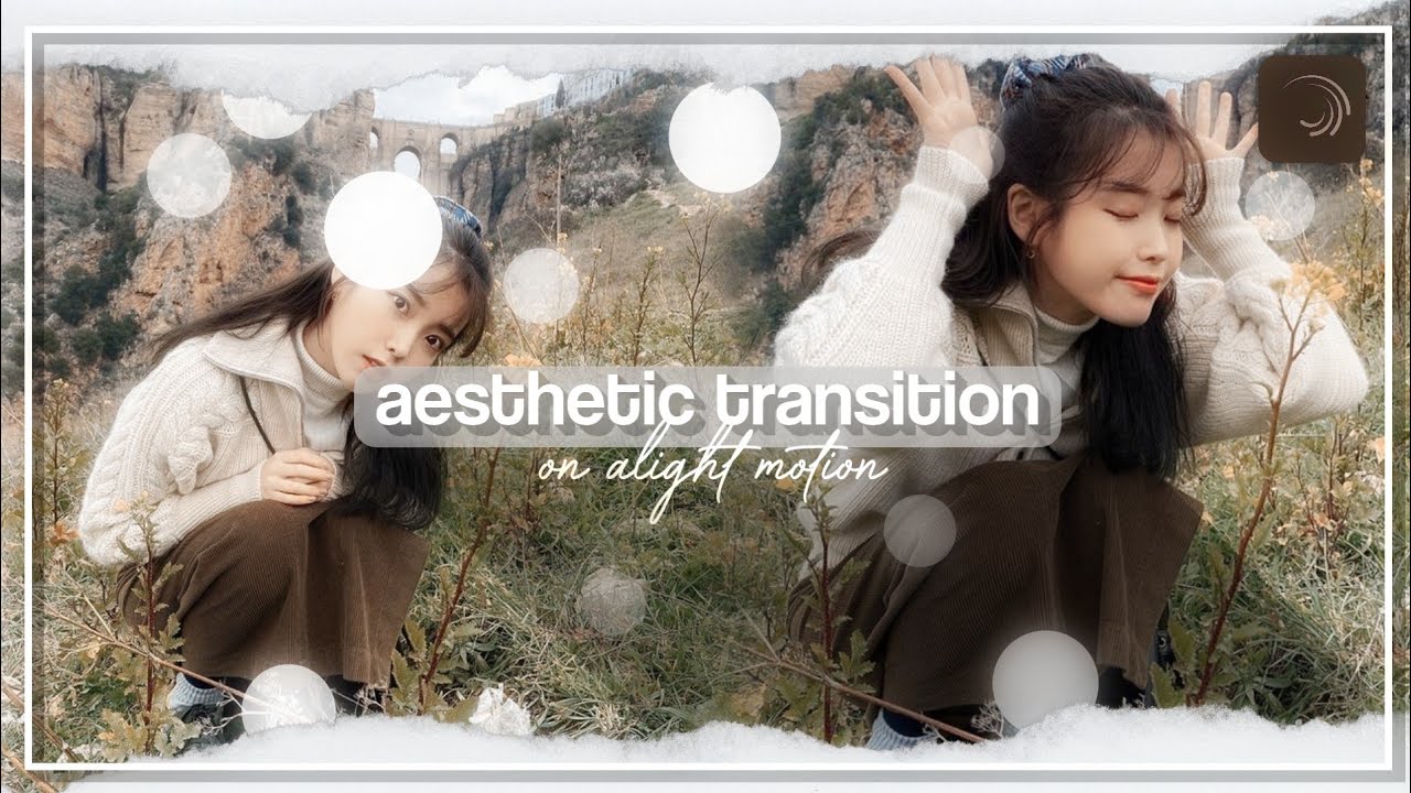 𖦹ִֶָ࣪ ꖛ aesthetic transition #1 | alight motion