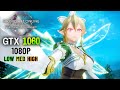 SWORD ART ONLINE Fractured Daydream - GTX 1060 Performance Test 1080p