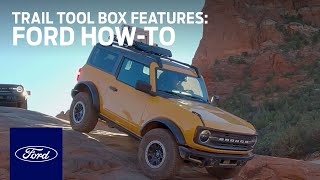 Ford Bronco™ Trail Tool Box Features | Ford HowTo | Ford