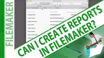 Can I Create Reports in FileMaker? - Try FileMaker Video Series - FMTraining.TV