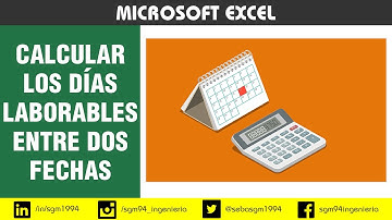 Cómo calcular los días laborables entre dos fechas en Excel