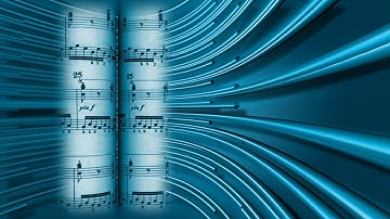 Animated Music Scroll Blue |No Copyright Videos, Motion Graphics, Movies, Background, Animation