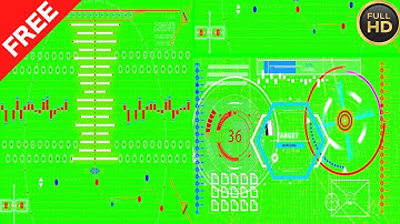 HUD Elements Green Screen►Sci Fi green screen►Free Green Screen Effects 2019►Chroma Key►#mvstudio