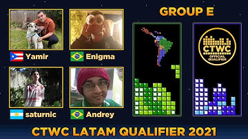 2021 CTWC LATAM Regional - Group E