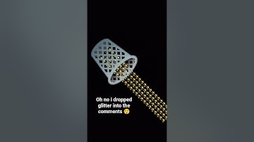 Nooooo i dropped glitter in the comments 😬
