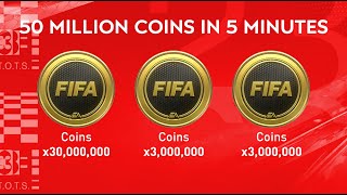 Make 50 MILLION COINS in 1 MINUTE Doing this FIFA MOBILE 23