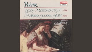 Video thumbnail of "Lydia Mordkovitch - 14 Songs, Op. 34: No. 14 Vocalise in E Minor (arr. L. Rose for violin and piano)"