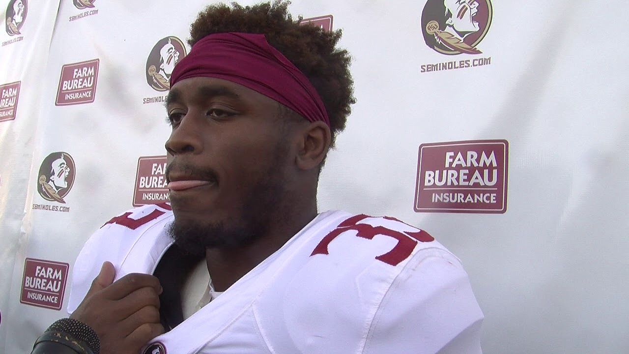 noles nursery FSU LB Amari Gainer on stakes vs. Clemson, Trevor Lawrence