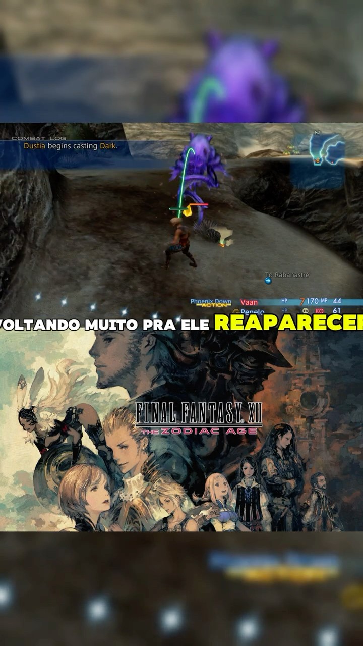 Get rich and overlevel at the start of FFXII: TZA (secret farm