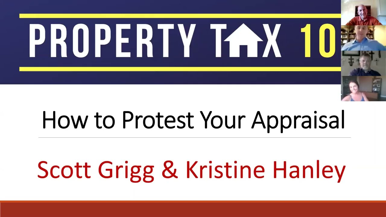 Property Tax 101 – How to Protest Your Appraisal