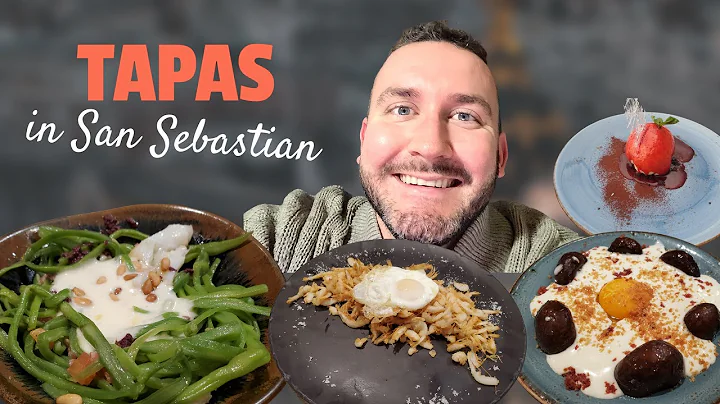 Ultimate TAPAS TOUR In San Sebastian - Unique SPANISH Regional Food + Insane Melty BEEF CHEEK!!!