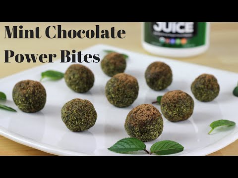 Mint Chocolate Power Bites {recipe}