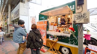 The cutest waffle kitchen car in Japan