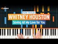 How to Play "Saving All My Love for You" by Whitney Houston | HDpiano (Part 1) Piano Tutorial