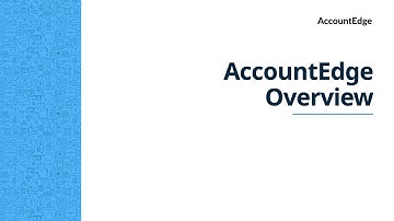 AccountEdge Overview