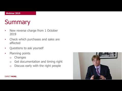 Markel Tax | Kevin Hall - New reverse charge June 2019