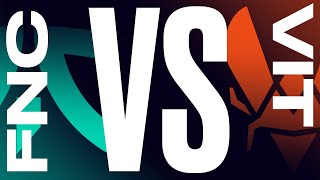 FNC vs. VIT - Week 2 Day 1 | LEC Summer Split | Fnatic vs. Vitality (2021)