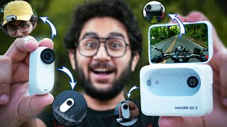 Pocket-Sized Vlogging Companion - Insta 360 Go 3 Action Camera