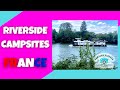 Ref:tCbbZD7sHZc Caravanning in france two riverside campsites  normandy